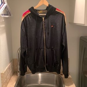 Aviator Nation Classic Relaxed Velvet Hoodie XL